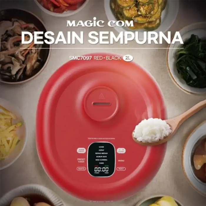 Yong Ma Magic Com Digital 2 Liter Eco Wing  - SMC7097 - Hitam